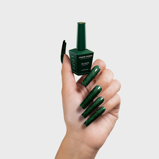 green gel nail polish from chaun legend nails