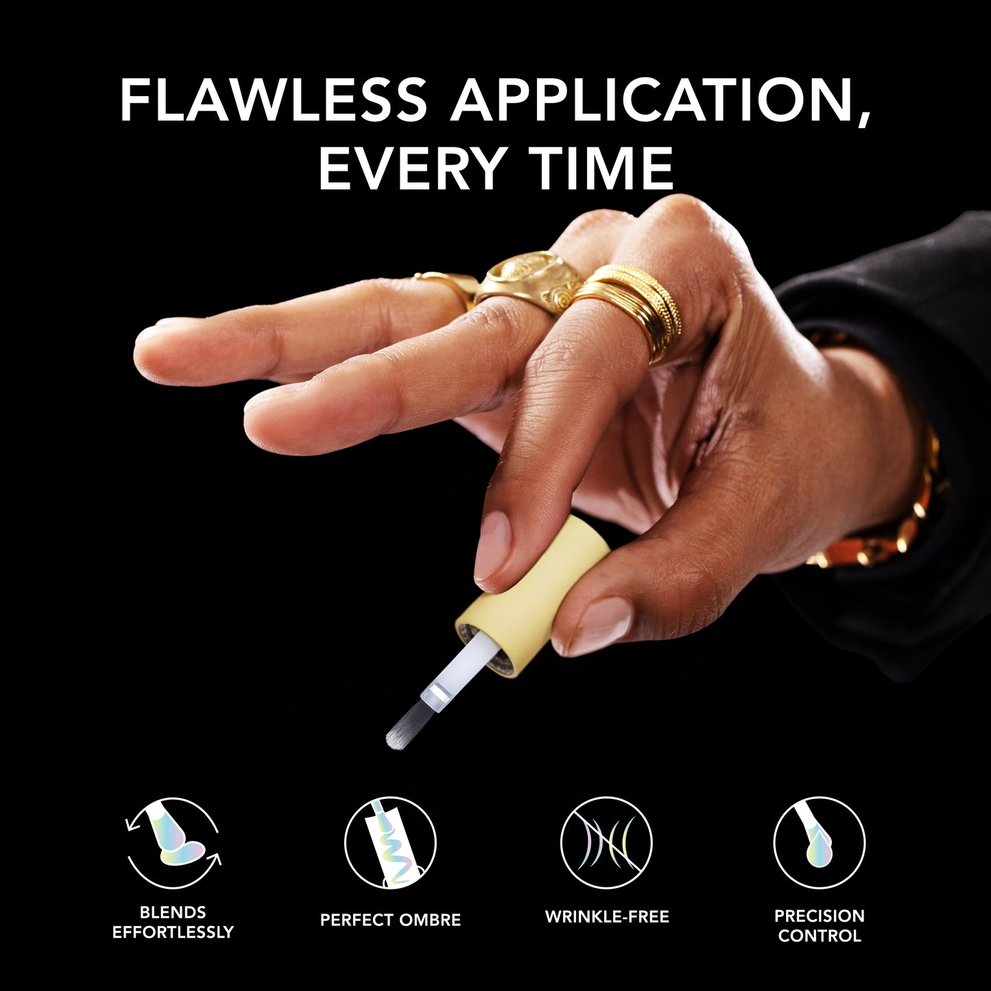 Flawless Application, Every Time' describing Chaun Legend V.2 Spring Bundle gel polishes
