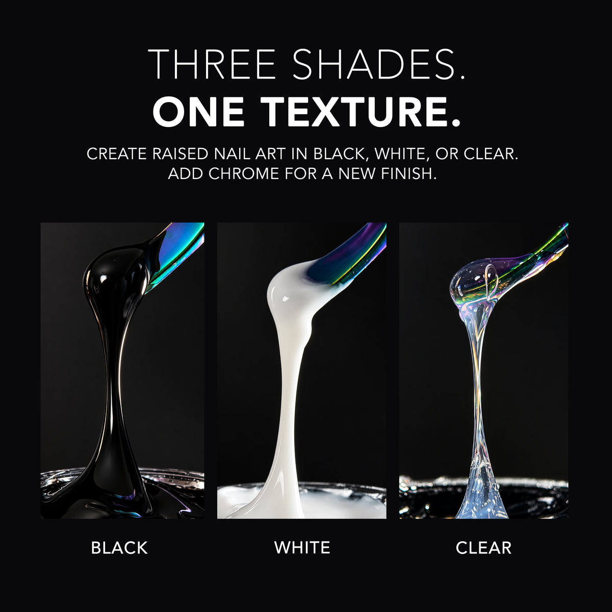 Non-Wipe Texture Gel–Black