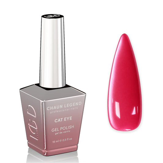 Chaun Legend Pink Eclipse Cat Eye Gel Polish