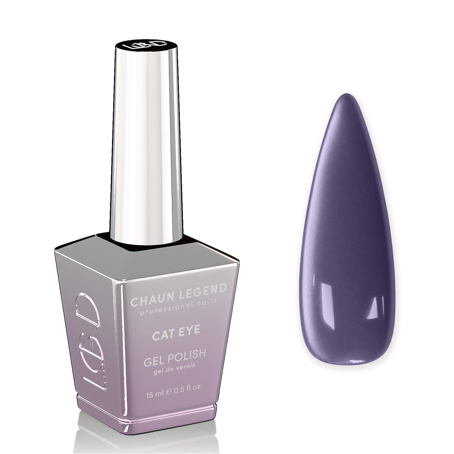 Chaun Legend Violet Crush Cat Eye Gel Polish