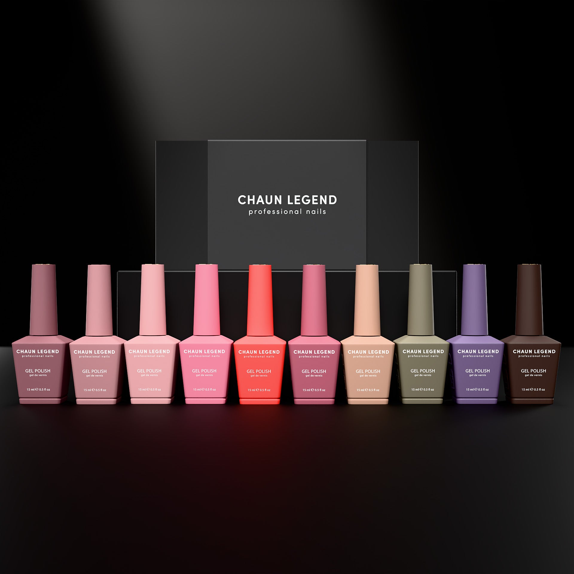 Chaun Build Your Own 10 Gels Kit – Chaun Legend Professional Nails