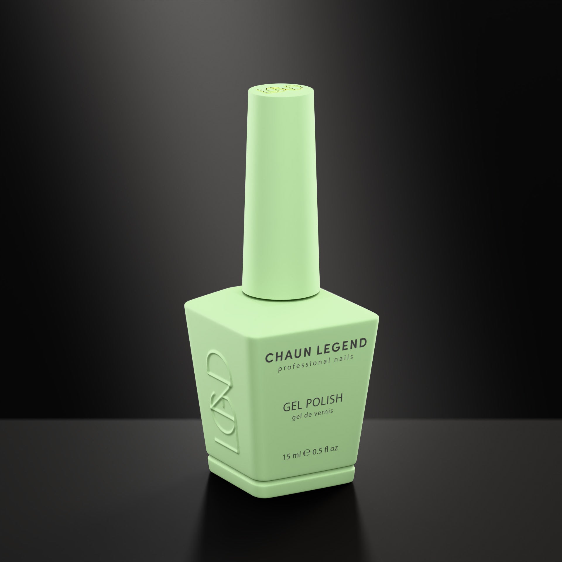Chaun Legend Spearmint Secrets gel polish bottle