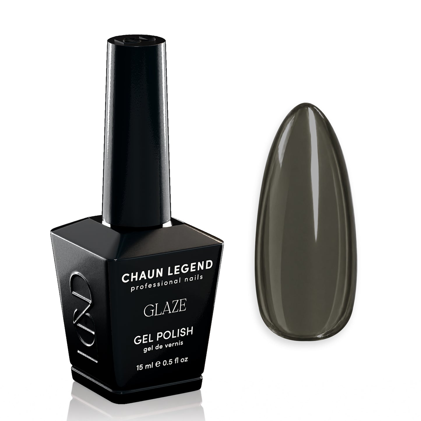 Chaun Legend Midnight Mezcal bottle and swatch