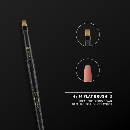 Nail Art Brush - M Flat